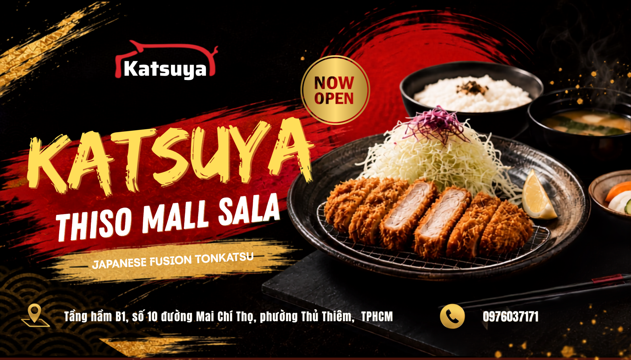 Canada’s No.1 Katsu Brand Katsuya Chính Thức Có Mặt Tại Thiso Mall Sala